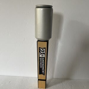 beer tab 21st Amendment Brewery Handle Plain men cave/bar collectible